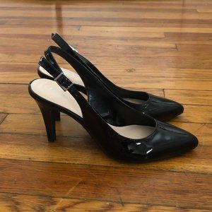 NEW Franco Sarto Black Slingbacks | Womens 6